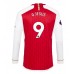 Günstige Arsenal Gabriel Jesus #9 Heim Fussballtrikot 2023-24 Langarm